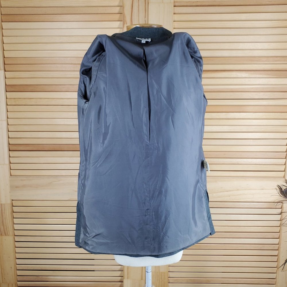 Lightweight 5 Button Front Jacket With Pockets Si… - image 4